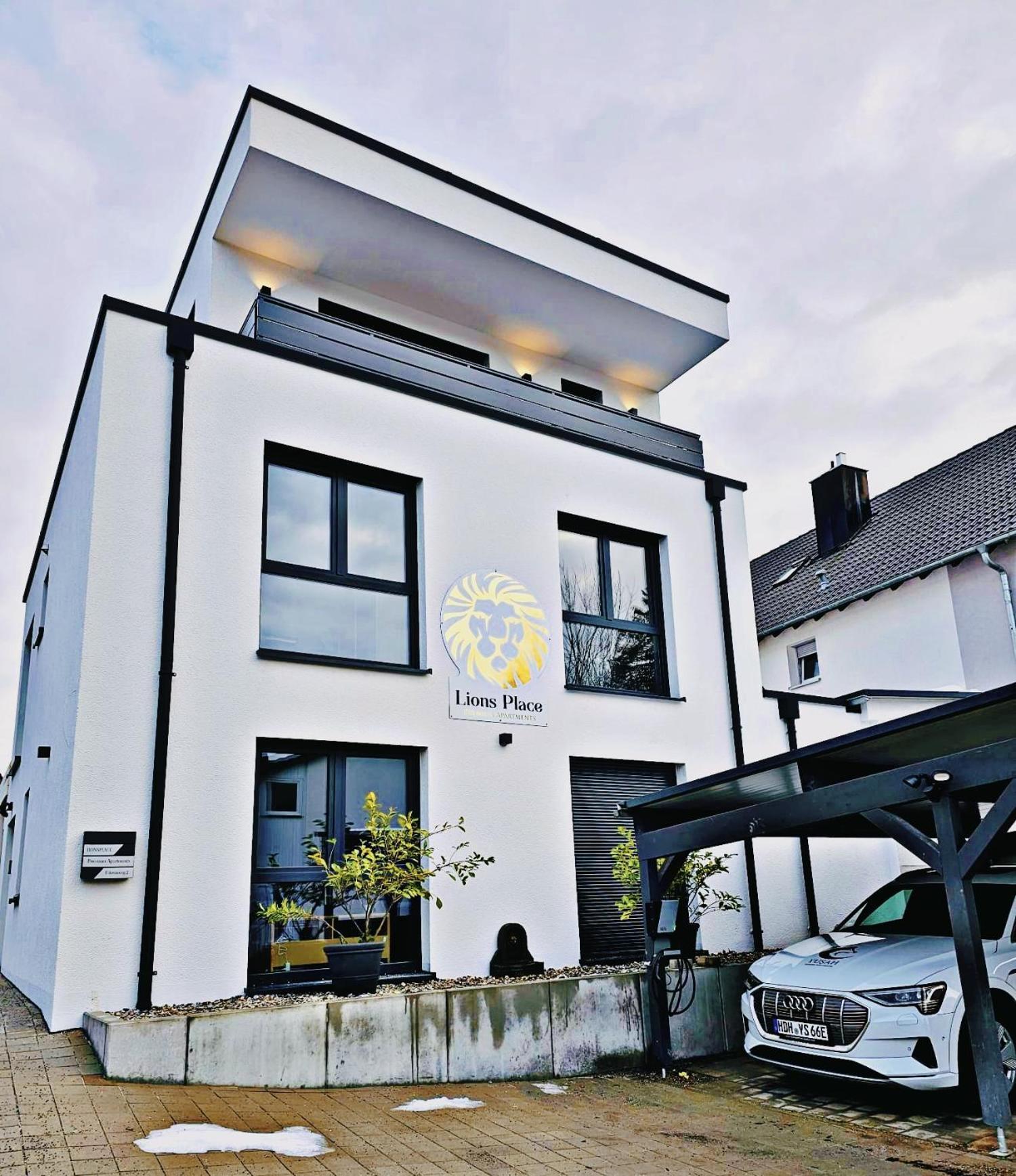 היידנהיים אן דר ברנץ Lions Place Premium Apartments Comfort Optionaler Zugang Zum Spa- Bereich מראה חיצוני תמונה